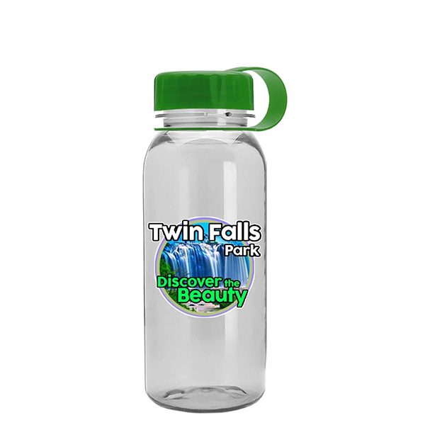 Cadet - 18 oz. Tritan bottle with Tethered and digital imprint