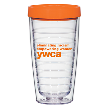 16 Oz. Double Wall Tumbler With Lid